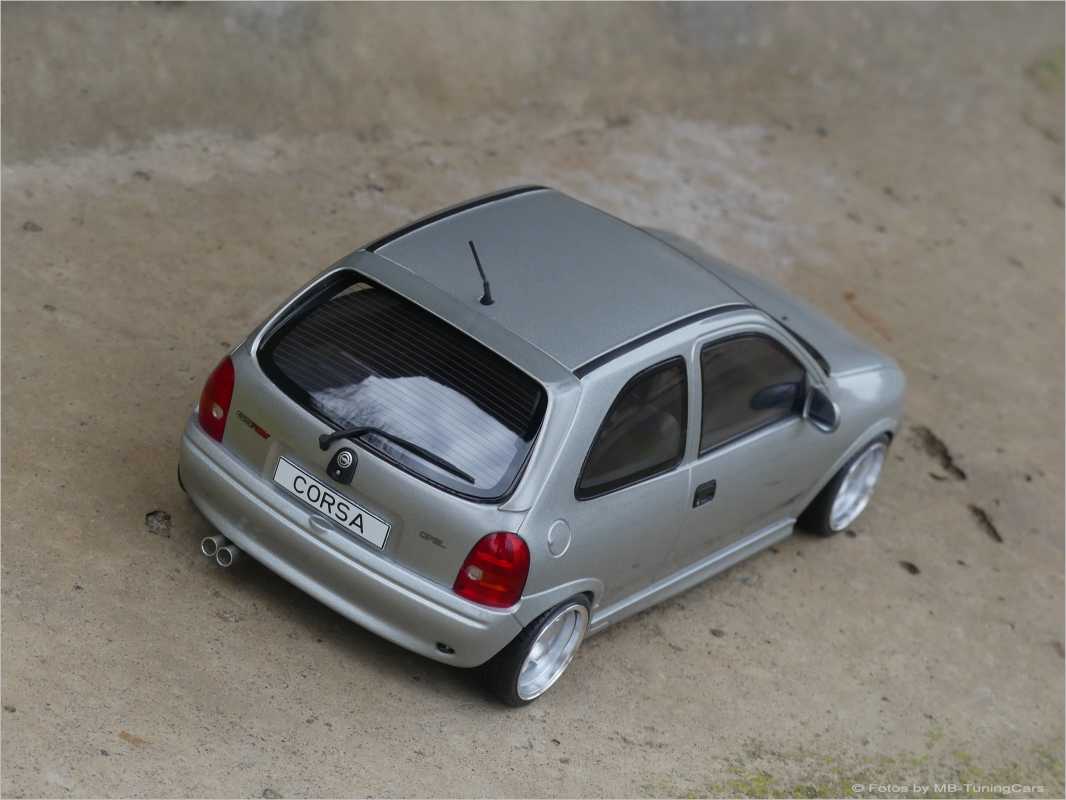 1:18 Opel Corsa B GSI STEFAN-BCW-Alufelgen mit OVP